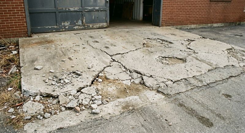 Concrete Apron Repair Service