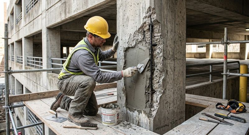 Concrete Damage Repair in Miami Dade County, FL